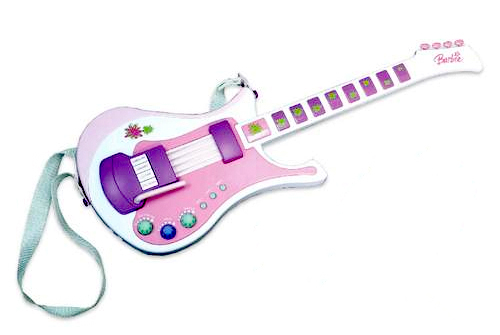 barbie with guitar